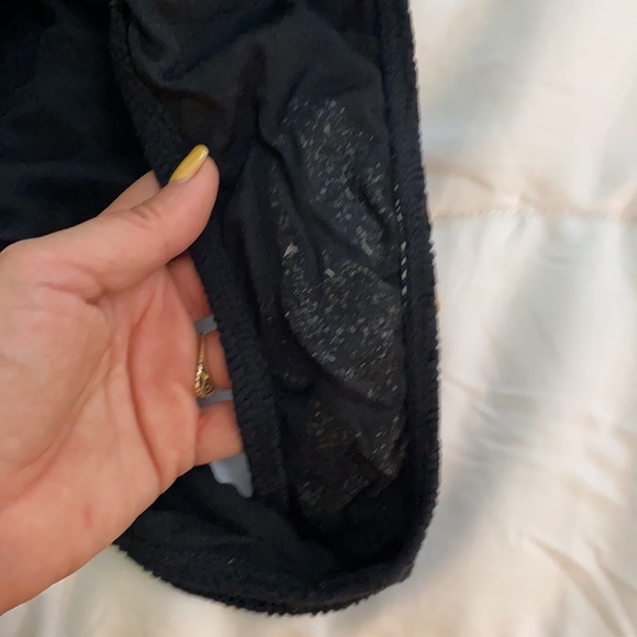 VINTAGE: Cherry Tropix Black High Cut Swimsuit - Picture 7 of 8